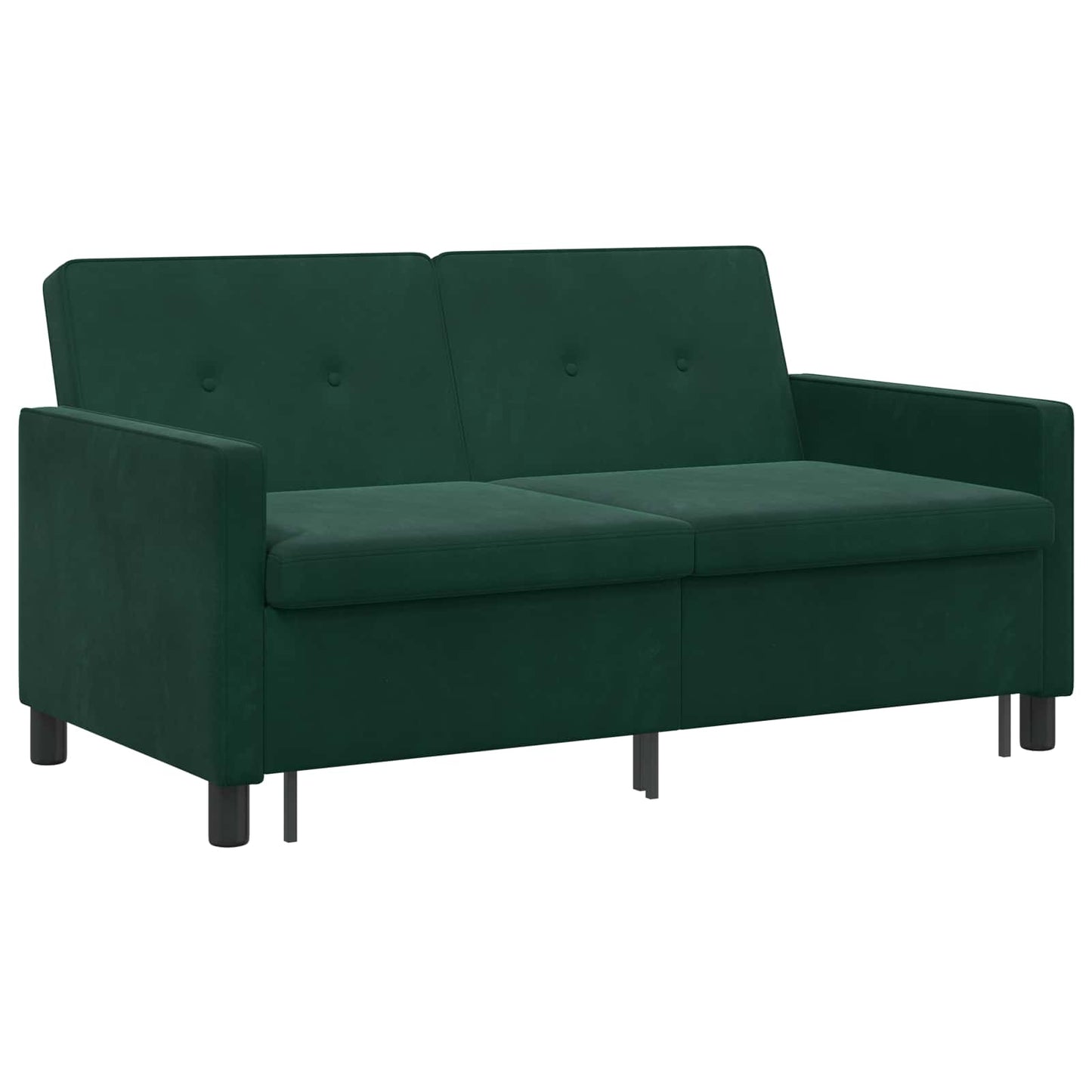 Divano letto Verde Scuro Tessuto | homemem39