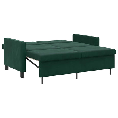 Divano letto Verde Scuro Tessuto | homemem39