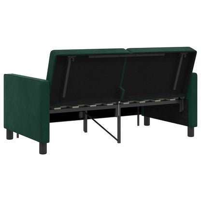 Divano letto Verde Scuro Tessuto | homemem39