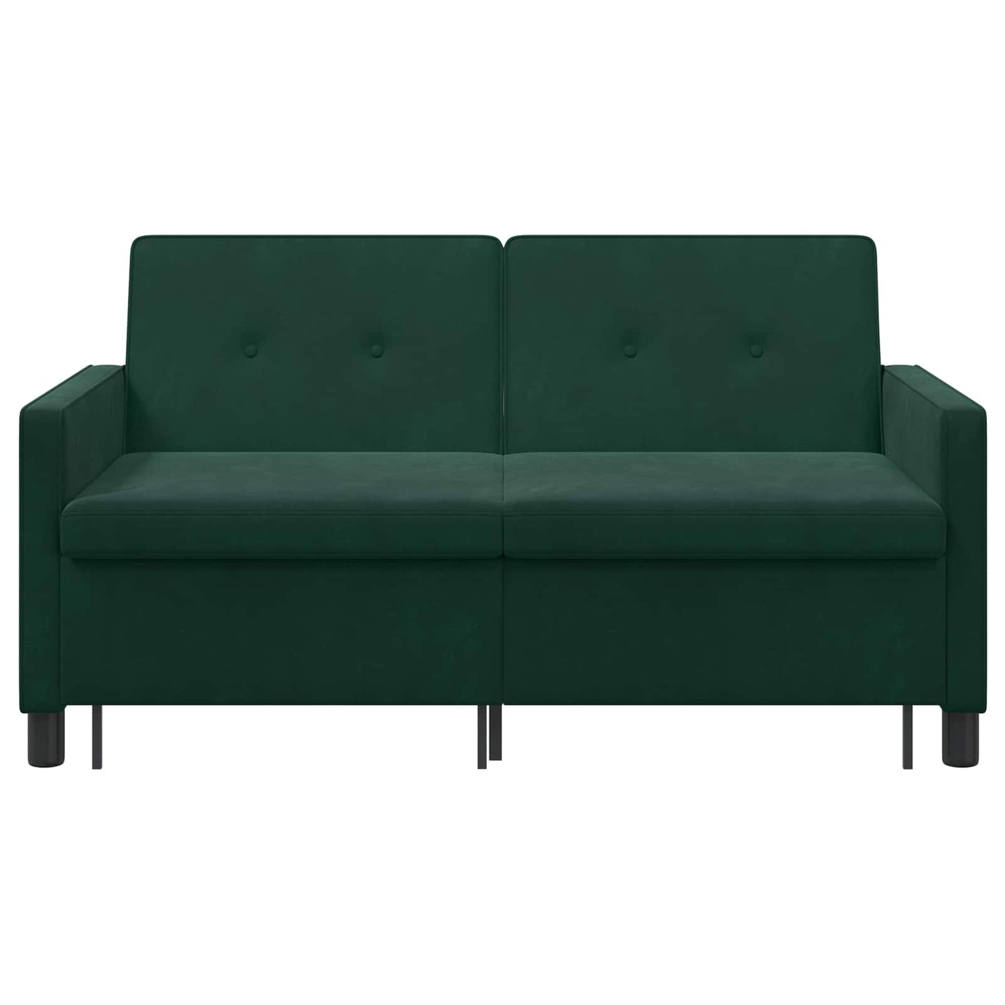 Divano letto Verde Scuro Tessuto | homemem39