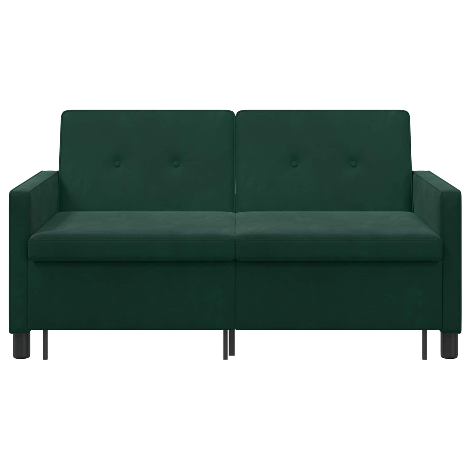 Divano letto Verde Scuro Tessuto | homemem39