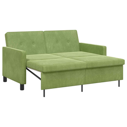 Divano letto Verde chiaro Tessuto | homemem39