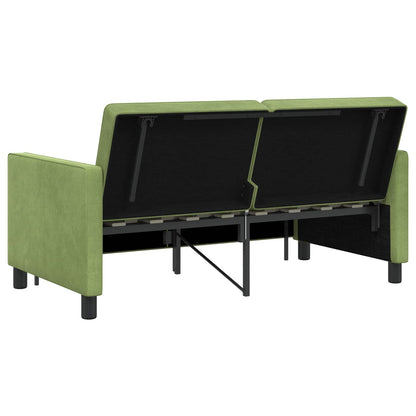 Divano letto Verde chiaro Tessuto | homemem39