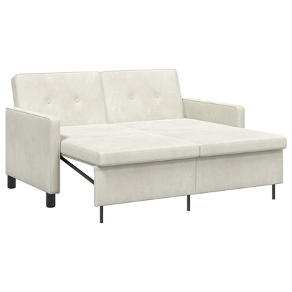 Divano letto Crema Tessuto | homemem39