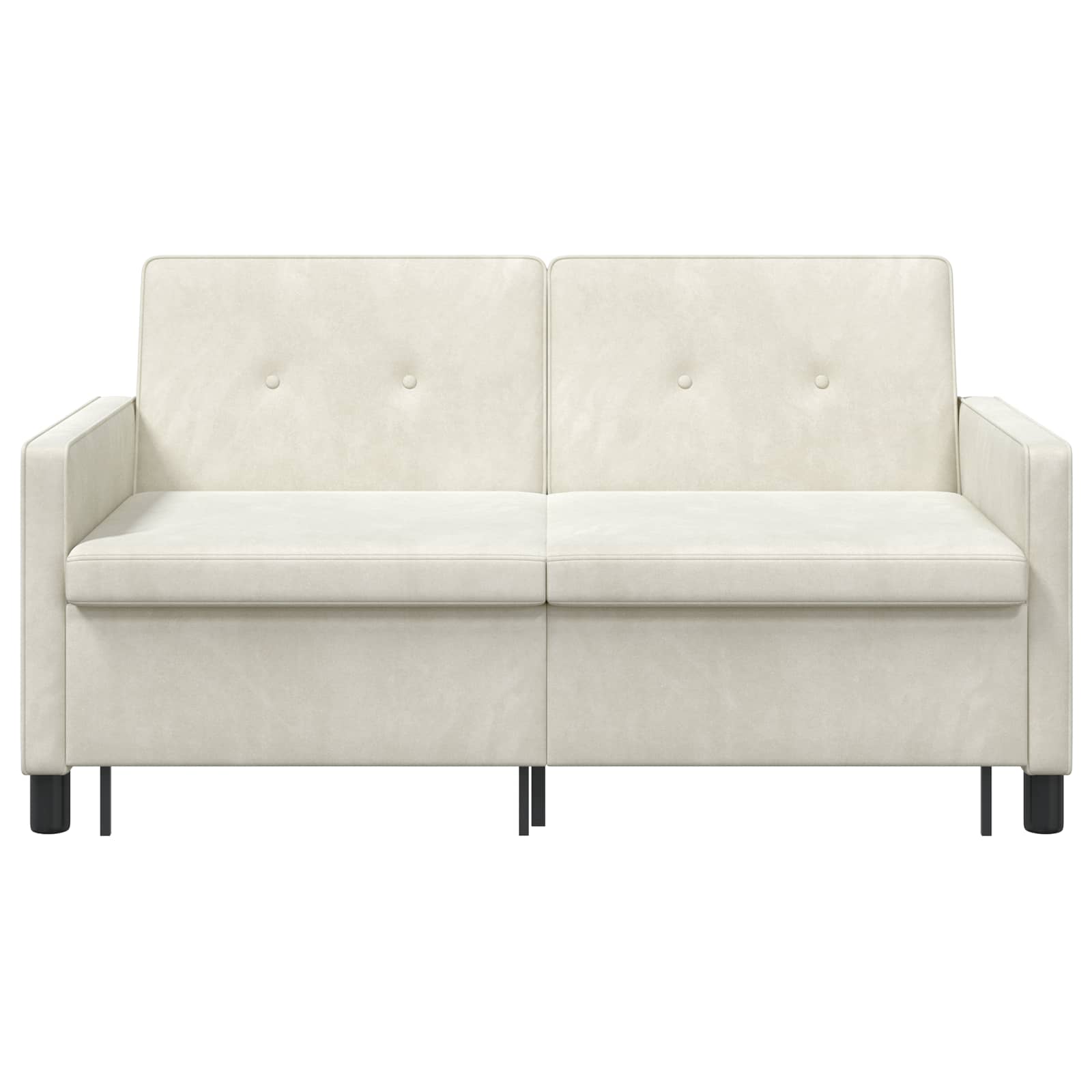 Divano letto Crema Tessuto | homemem39