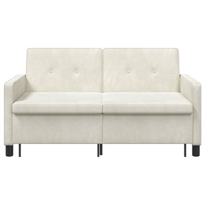 Divano letto Crema Tessuto | homemem39