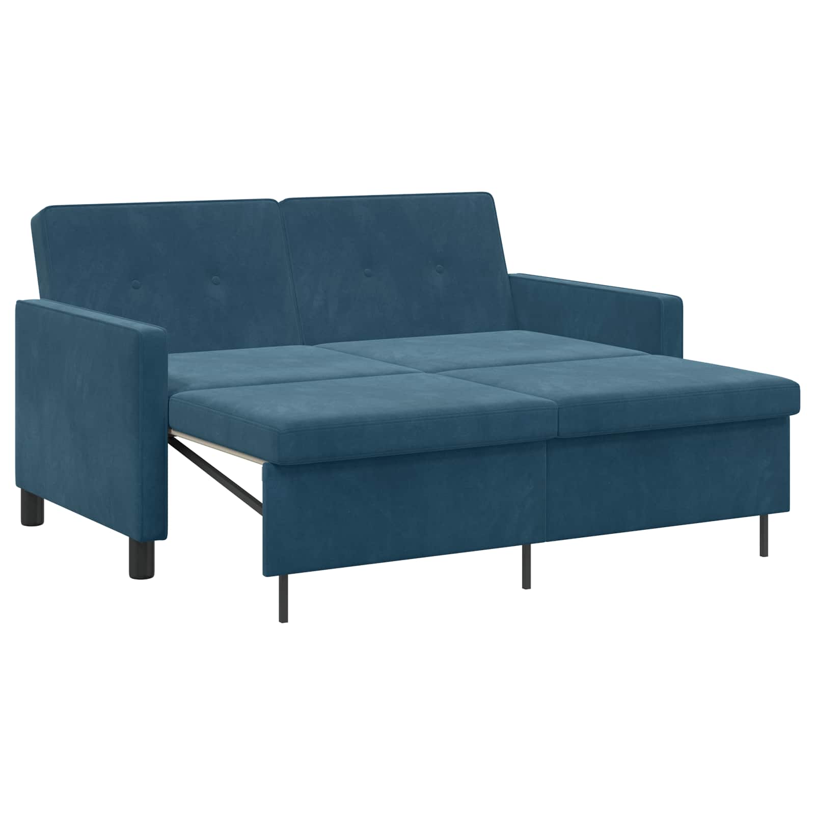 Divano letto Blu Tessuto | homemem39