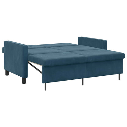 Divano letto Blu Tessuto | homemem39
