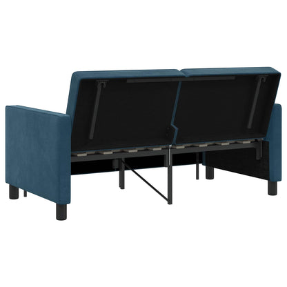 Divano letto Blu Tessuto | homemem39