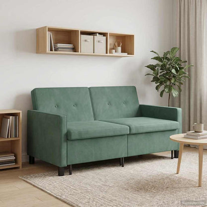 Divano letto Verde Mare Tessuto | homemem39