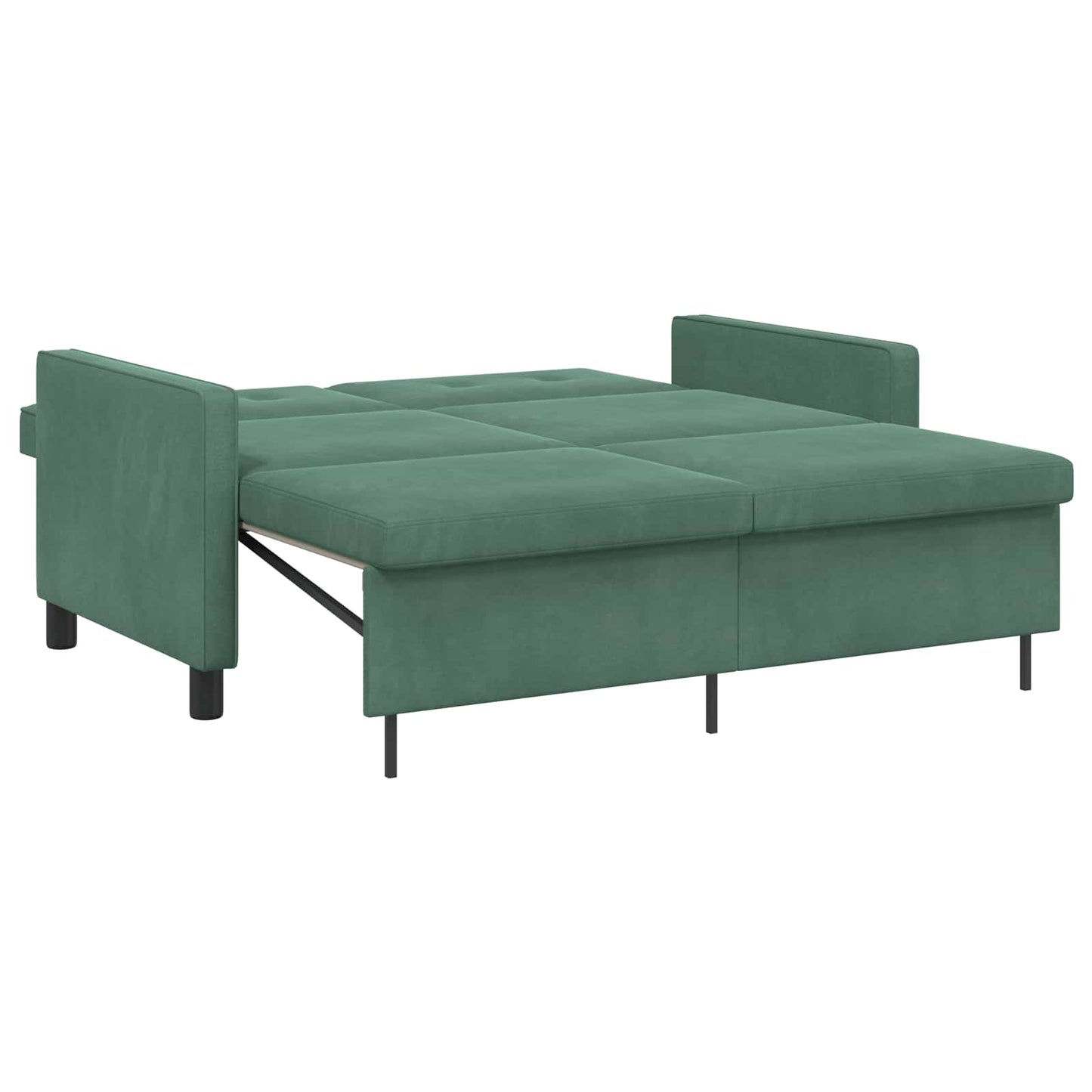 Divano letto Verde Mare Tessuto | homemem39