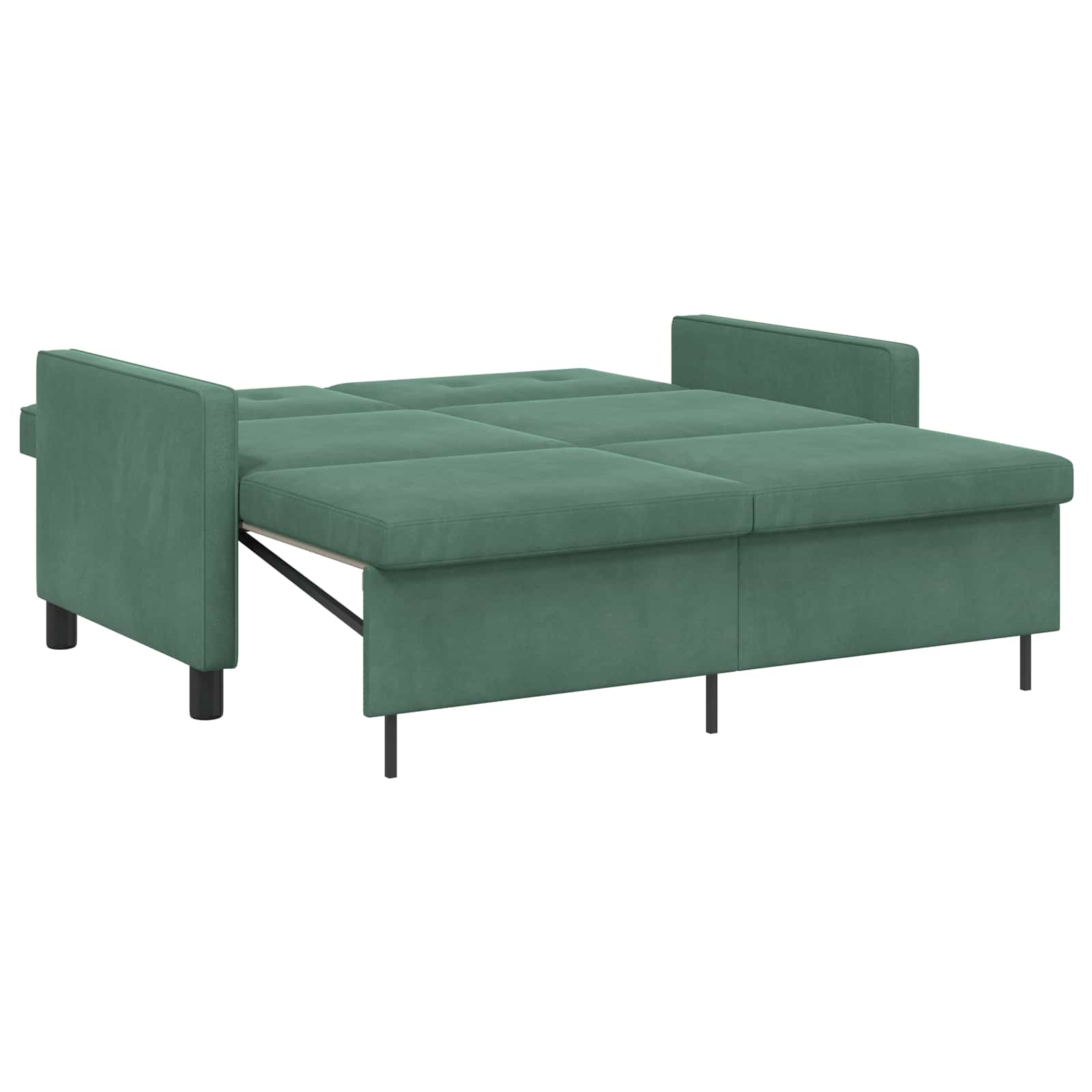 Divano letto Verde Mare Tessuto | homemem39