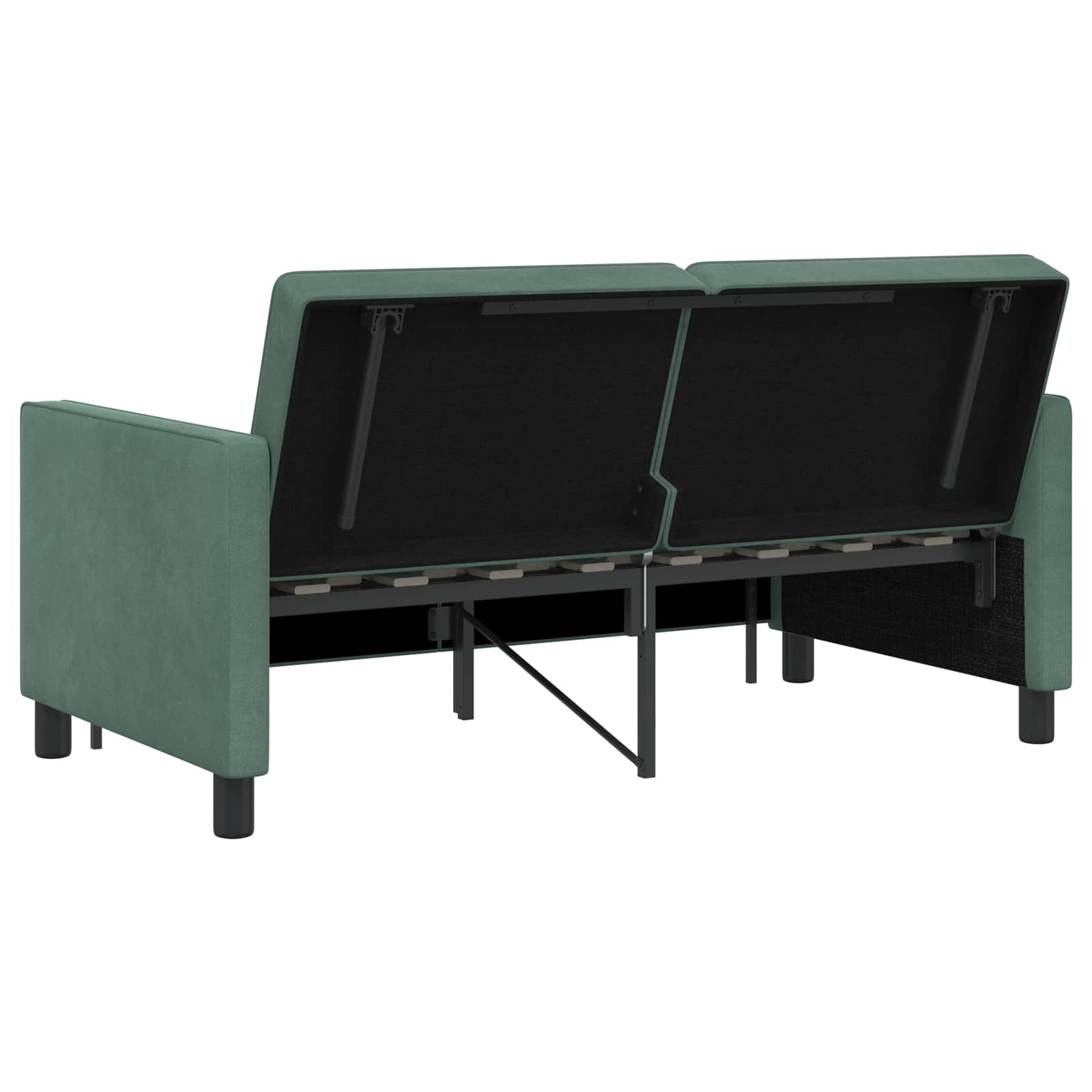Divano letto Verde Mare Tessuto | homemem39