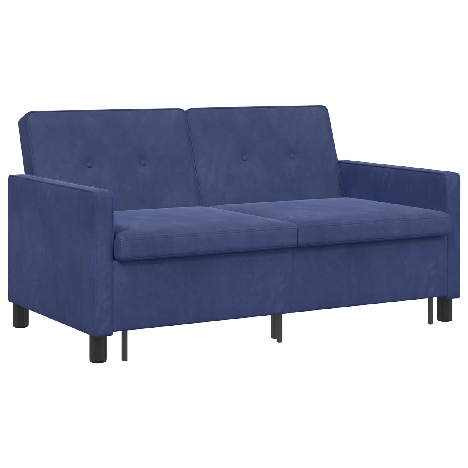 Divano letto Blu Polizia Tessuto | homemem39