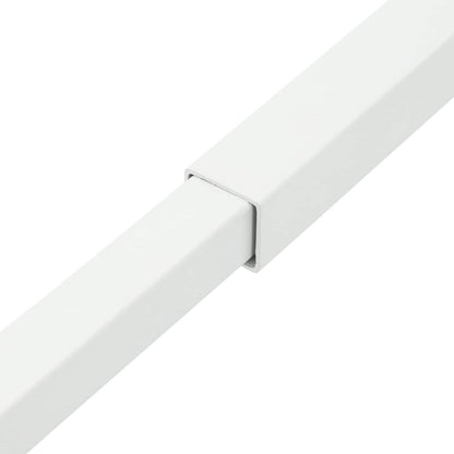 Barra di Sicurezza Regolabile per Finestra 3 pcs Bianco Acciaio | homemem39