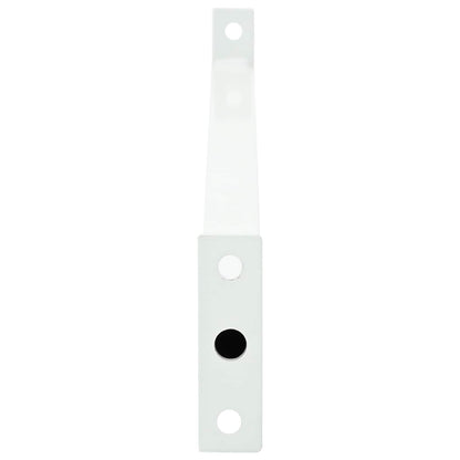 Barra di Sicurezza Regolabile per Finestra 3 pcs Bianco Acciaio