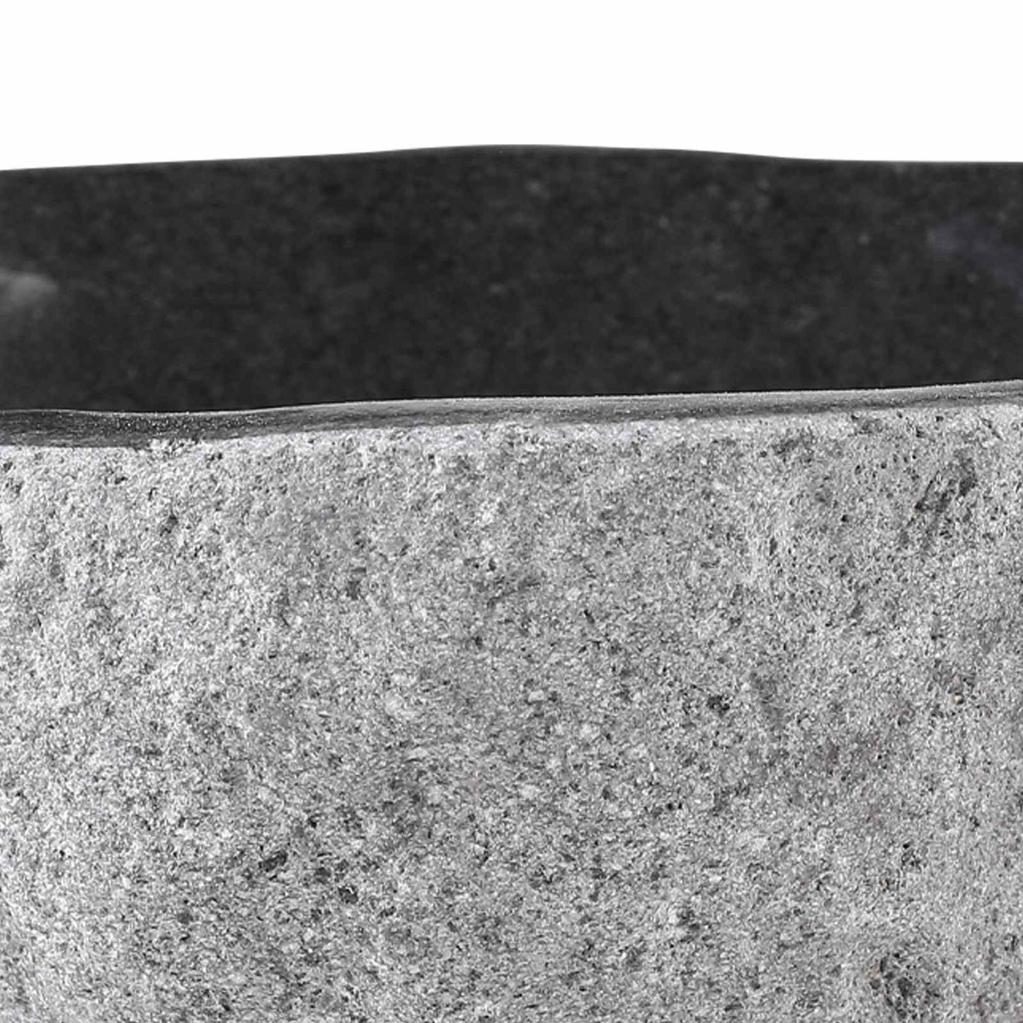 Lavabo Ovale Grigio (32-37) x (27-30) x 12 cm Pietra di Fiume | homemem39