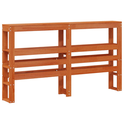 Struttura del letto Marrone cerato Legno di Pino Massello | homemem39