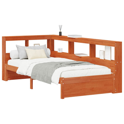 Letto Libreria con testiera Legno di Pino Massello | homemem39