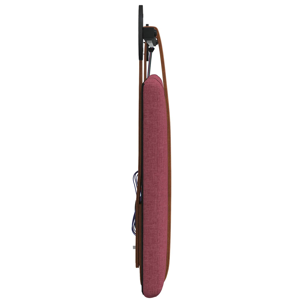 Testiera sospesa Rosso Vino PU Antico | homemem39