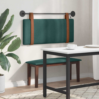 Testiera sospesa Verde Scuro PU Antico | homemem39