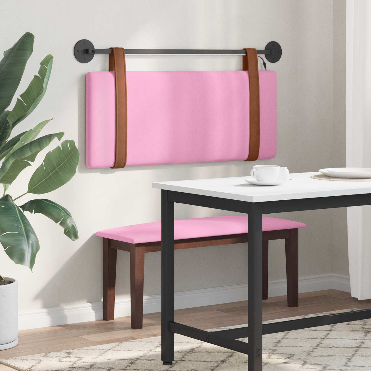 Testiera sospesa Rosa PU Antico | homemem39