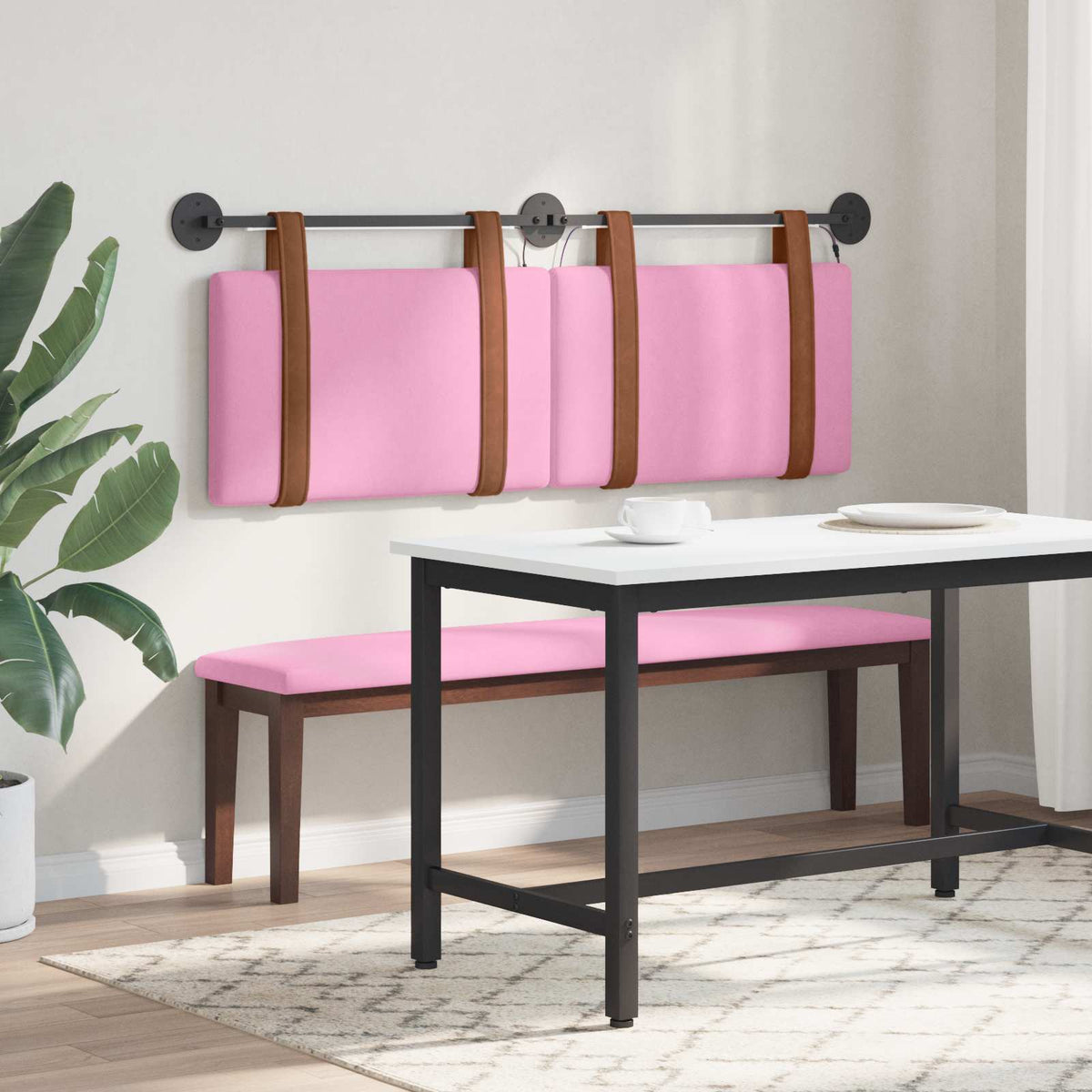 Testiera sospesa Rosa PU Antico | homemem39