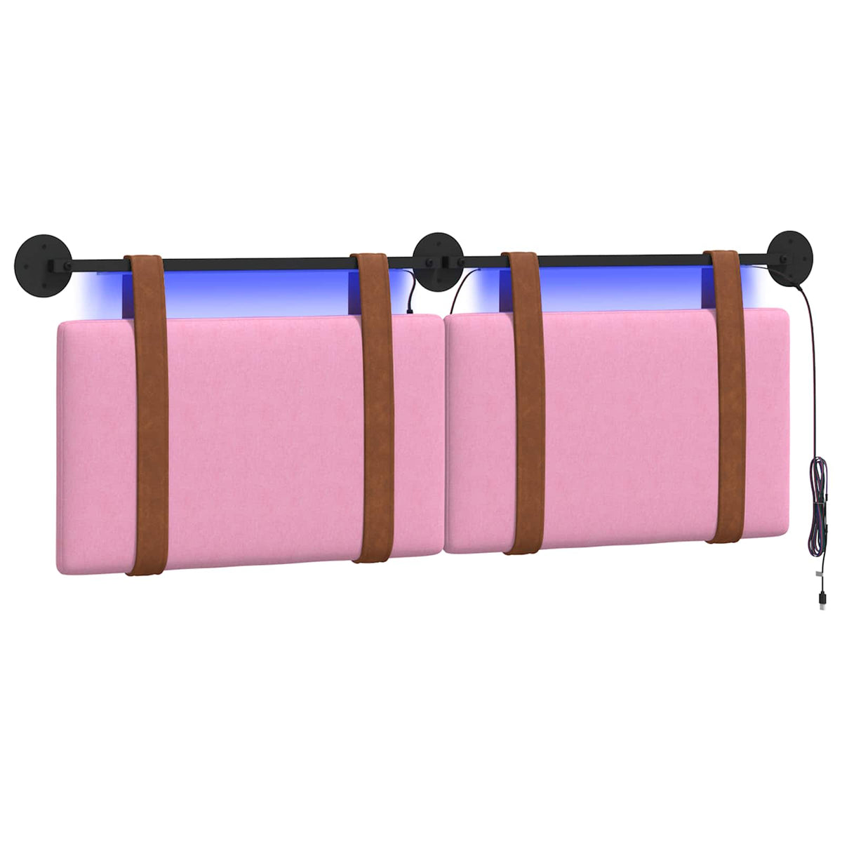 Testiera sospesa Rosa PU Antico | homemem39