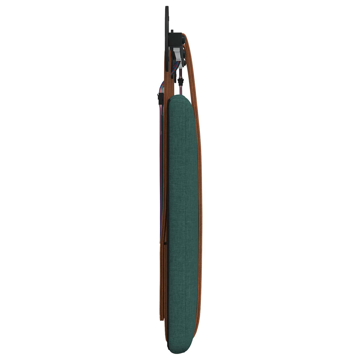 Testiera sospesa Verde Scuro PU Antico | homemem39