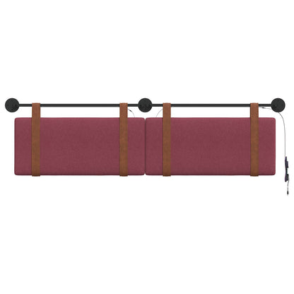 Testiera sospesa Rosso Vino PU Antico | homemem39
