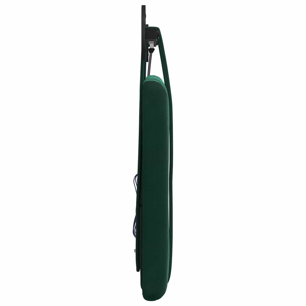Testiera sospesa Verde Scuro Velluto | homemem39