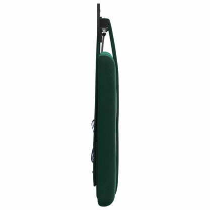 Testiera sospesa Verde Scuro Velluto | homemem39