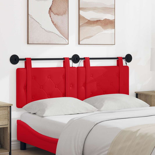 Testiera sospesa Rosso Similpelle | homemem39