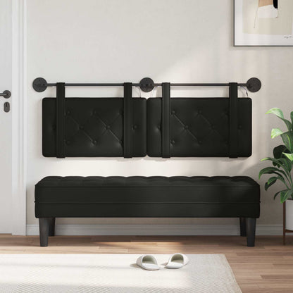 Testiera sospesa Nero Similpelle | homemem39