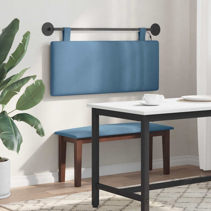 Testiera sospesa Blu Tessuto in Cords | homemem39