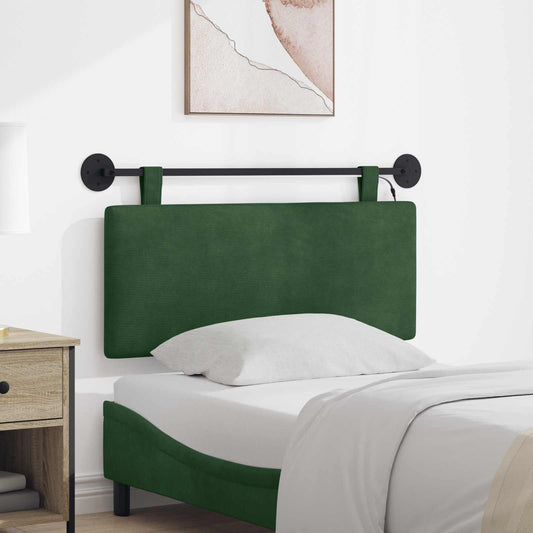 Testiera sospesa Verde Giungla Tessuto in Cords | homemem39