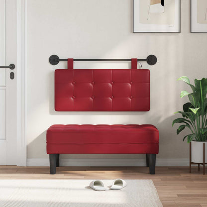Testiera sospesa Rosso Vino Similpelle | homemem39