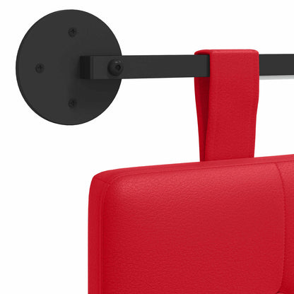 Testiera sospesa Rosso Similpelle | homemem39