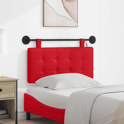 Testiera sospesa Rosso Similpelle | homemem39
