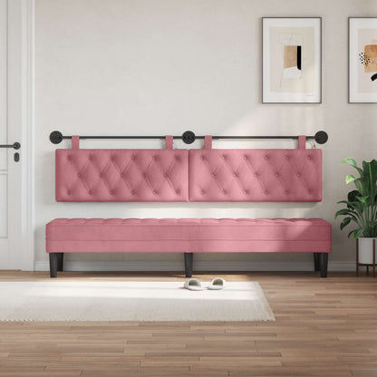 Testiera sospesa Rosa Velluto
