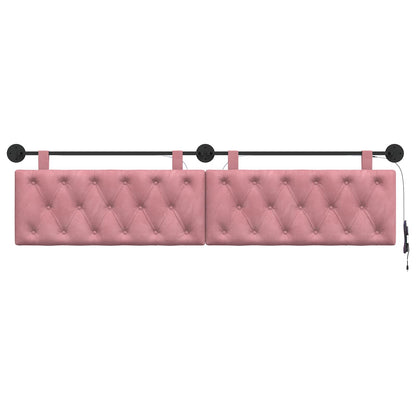 Testiera sospesa Rosa Velluto