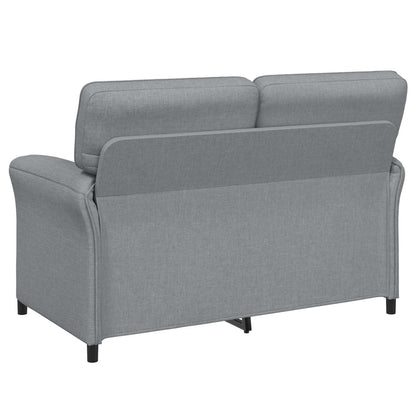 Set di divani 2 pz Grigio Chiaro Tessuto | homemem39