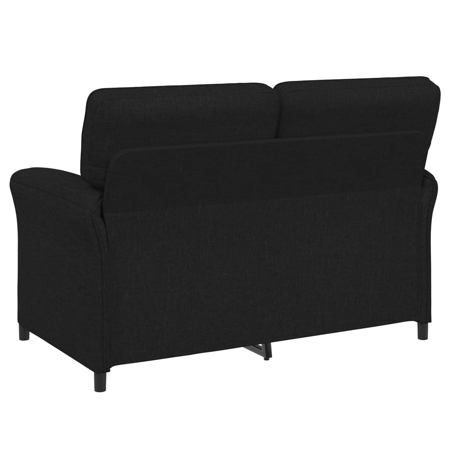 Set di divani 2 pz Nero Tessuto | homemem39