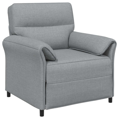 Set di divani 2 pz Grigio Chiaro Tessuto | homemem39