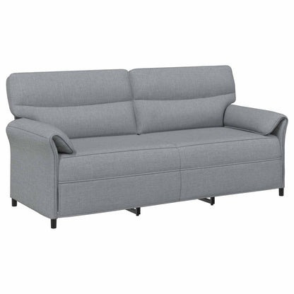 Set di divani 2 pz Grigio Chiaro Tessuto | homemem39