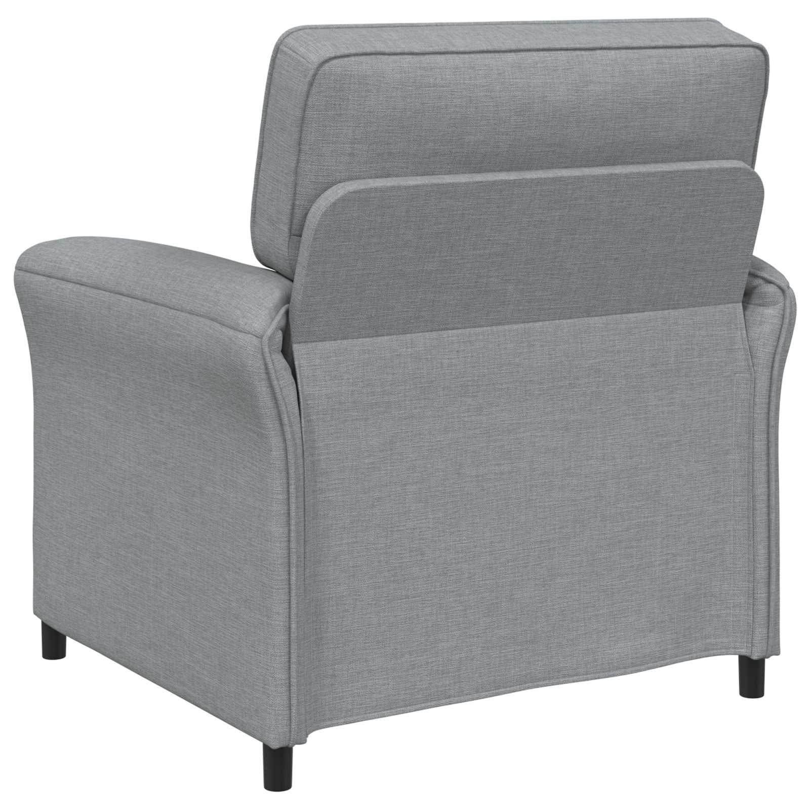 Set di divani 2 pz Grigio Chiaro Tessuto | homemem39