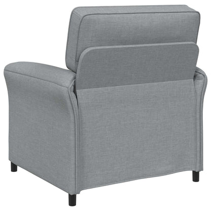 Set di divani 2 pz Grigio Chiaro Tessuto | homemem39