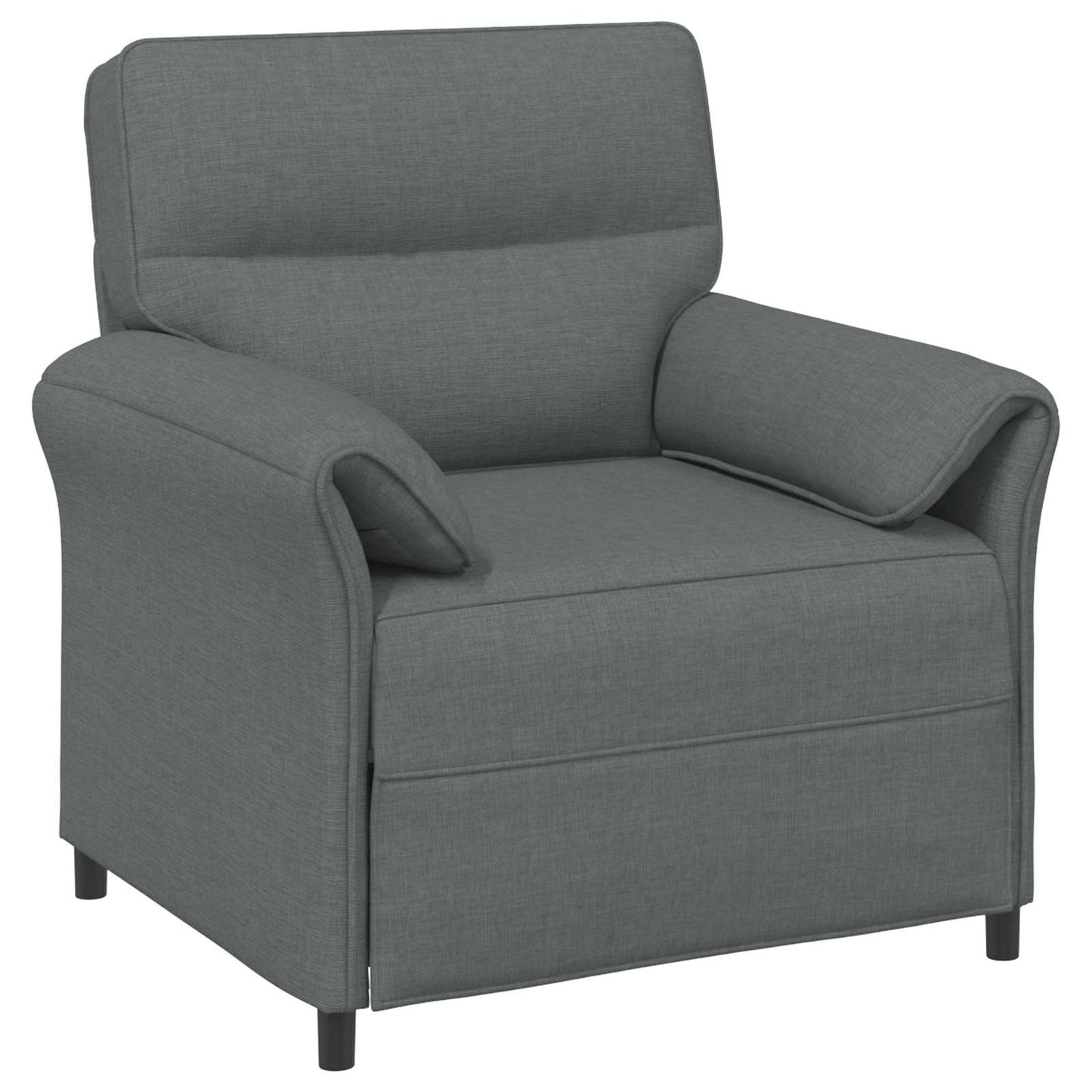 Set di divani 2 pz Grigio Scuro Tessuto | homemem39