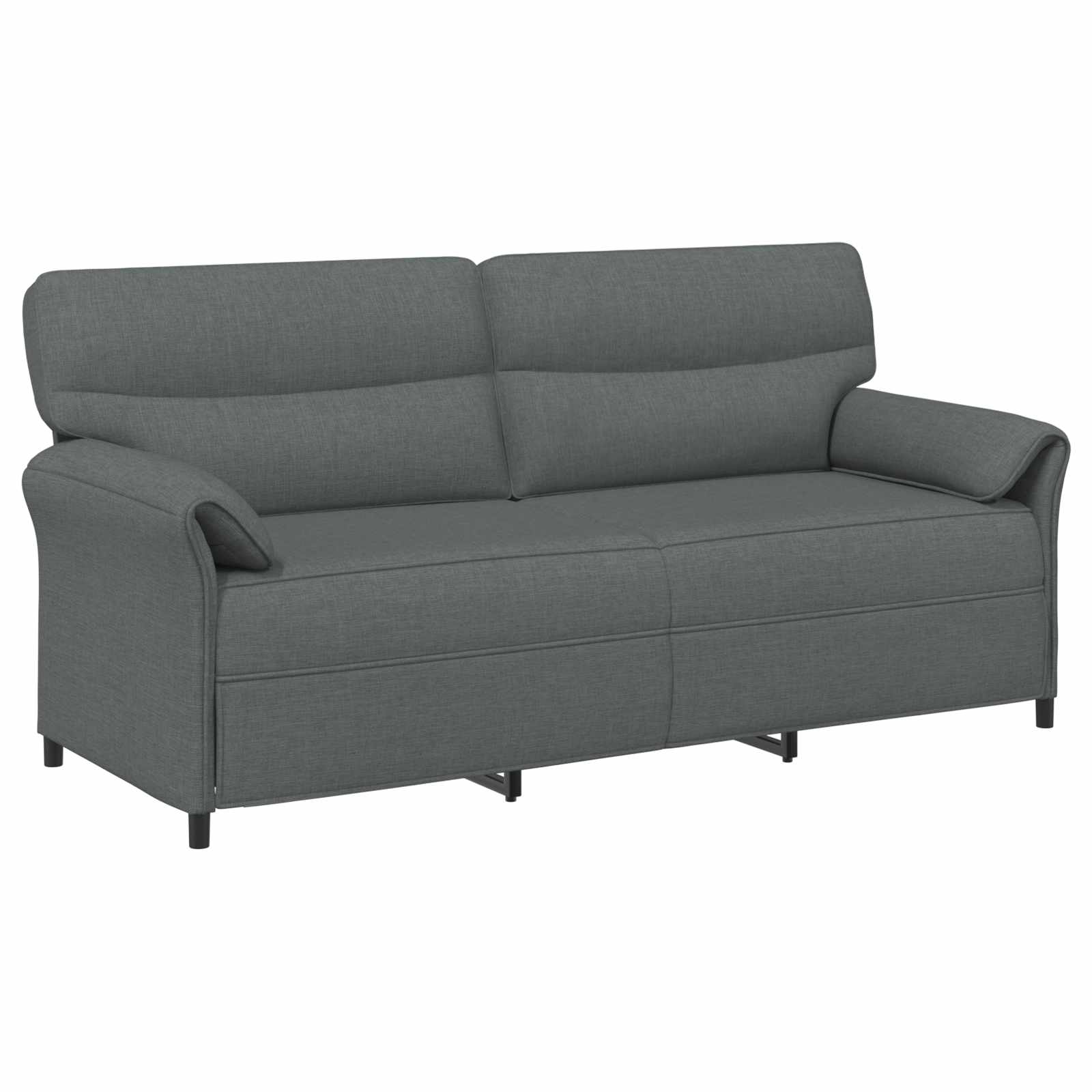 Set di divani 2 pz Grigio Scuro Tessuto | homemem39