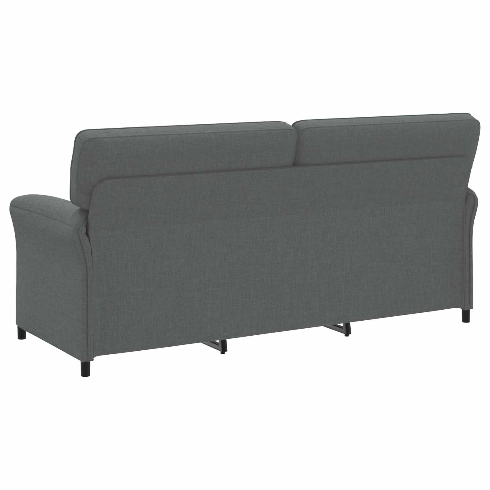 Set di divani 2 pz Grigio Scuro Tessuto | homemem39
